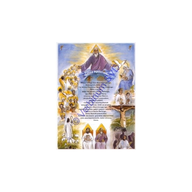 SKŁAD APOSTOLSKI - PLAKAT