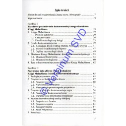 Charakter deuteronomistyczny Księgi Malachiasza